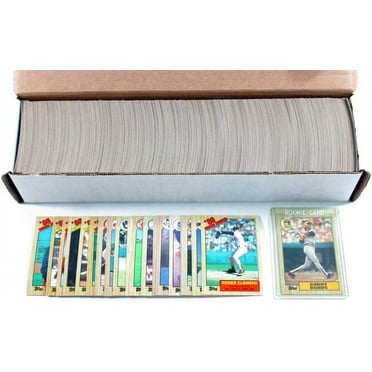 1987 Topps Baseball Complete Set (792) Barry Bonds Will Clark Rookies