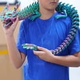 thumbnail image 4 of 47.3inch Super Large 3D Printed Dragon Models,Flexible Joint Animal lacertid Figurines, 3D Printing Stuff Cheap,Stress Relief, Fidget restlessness, ADHD Toys, Surprise Fantasy Gifts (47.3inch), 4 of 8