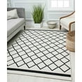 thumbnail image 4 of Harley HD10A Imperial Onyx Ivory Transitional Vintage Black Area Rug, 8'0"X10'0", 4 of 6