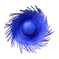 thumbnail image 1 of Sombrero de paja de verano con protección solar, ala ancha, tejido a mano, diseño transpirable, sombrero de playa, accesorio para la cabeza, 1 of 8