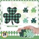 thumbnail image 3 of Decoraciones para el Día de San Patricio, Accesorios para el Día de San Patricio, Regalos para el Día de San Patricio, Decoraciones para el Día de San Patricio, Adornos de madera de tréboles, Juego de, 3 of 7