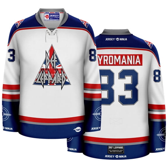 Def Leppard Triangle Flag Hockey Jersey