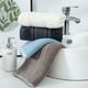 thumbnail image 3 of Toallas de manos de algodón suave súper absorbentes (paquete de 4, 33 * 74 cm) para baño, manos, cara, gimnasio y spa, 3 of 5