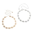 thumbnail image 2 of Cinturones de Cadena Hugo paquete de 2 mujer decorativos dorado y plateado, 2 of 10