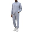 thumbnail image 3 of RPOVIG Men's Velvet Tracksuit Hoodie Drawstring Sweatsuit Sets Casual Outfits 2 Piece ，Sizes S-3XL, 3 of 10