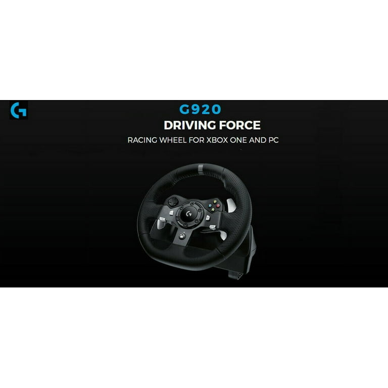 Logitech G920 Driving Force Racing Wheel andPetal for Xbox