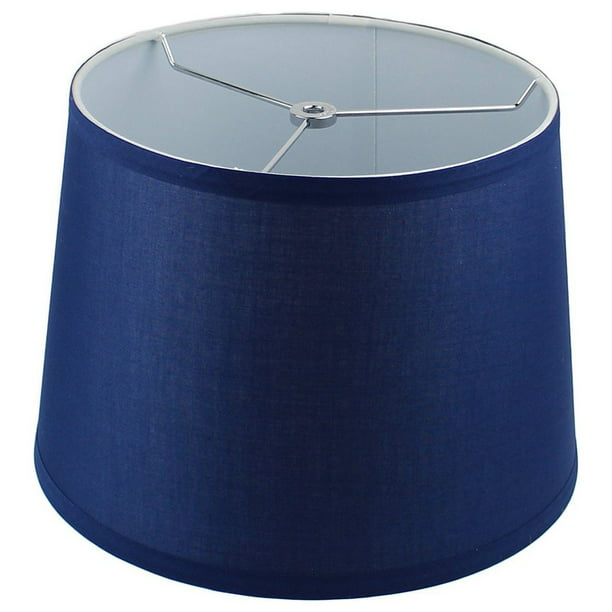 Urbanest French Drum Lamp Shade Cotton, French Blue Chandelier Shades