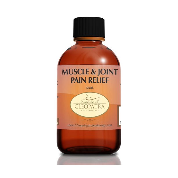 NATURAL Muscle Pain Remedy from Essence of Cleopatra Aromatherapy