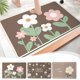 thumbnail image 1 of Ganfancp Diatomita Baño Absorbente de Agua Alfombrillas Puerta de Baño Antideslizante Pie Alfombrillas Lavabo Wc Alfombrillas de Secado Rápido Ofertas Del Día Alfombrillas X 1, 1 of 6