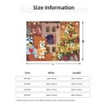 thumbnail image 5 of Rozeui Bluey for Flannel Blanket, Soft Fuzzy Plush King Blanket for Winter, Thick and Warm All-Season Bed Throw-40"x30", 5 of 6
