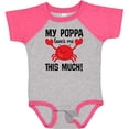 thumbnail image 3 of Inktastic My Poppa Loves Me Childs Crab Boys or Girls Baby Bodysuit, 3 of 5