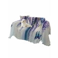 thumbnail image 2 of Purple Lavender Couch Cover for Dogs, Butterfly Flower Abstract Brush Artwork Washable Sofa Covers Slipcover for Pets Dogs Futon Cover, Couch Recliner Covers, Oversized Chair Slipcover 71"x91", 2 of 9