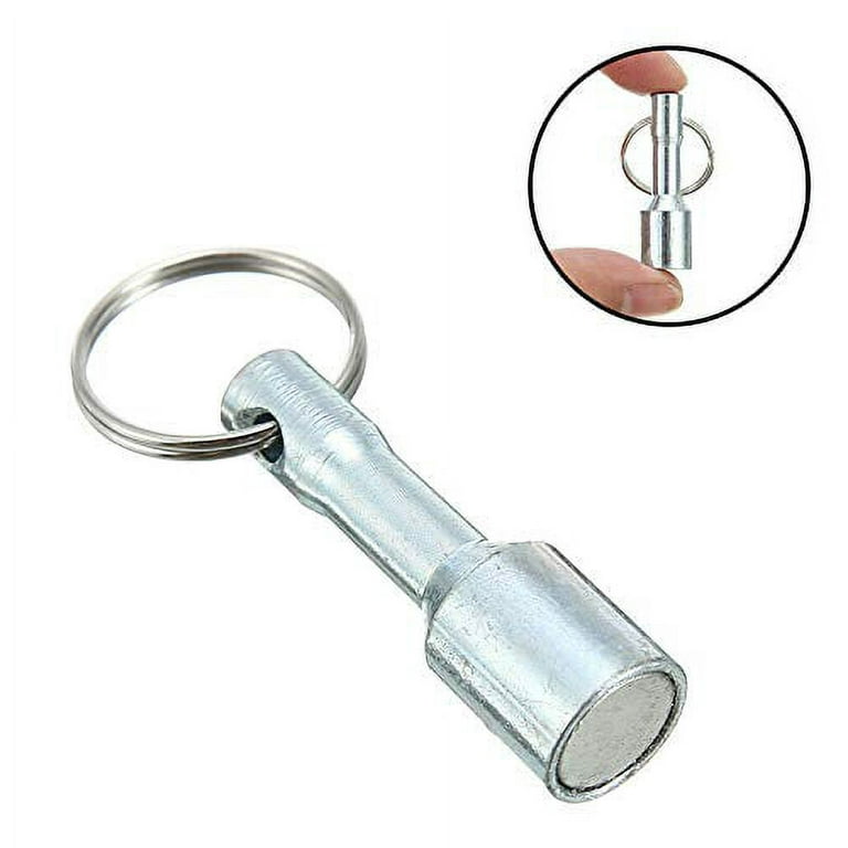Keychain Magnet Tester for Gold, Silver, Jewelry & Precious Metals with  Rare Earth Neodymium Magnets 