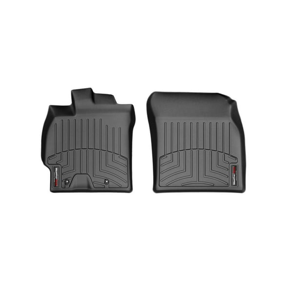 WeatherTech Custom Fit FloorLiners compatible with 2008-2012 Scion xB - 1st Row (Driver & Passenger), Black