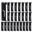 thumbnail image 2 of deevoka 25 Pieces Notch Hooks Display Notch Hooks for Grid Utility Grid Hooks Black, 2 of 9