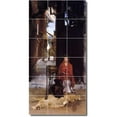 thumbnail image 1 of Ceramic Tile Mural-Lawrence Alma-Tadema Historical Custom Tile Mural 22. 24" w x 48" h using (18) 8 x 8 ceramic tiles, 1 of 3