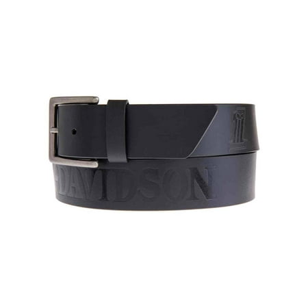 Sidecar Cover - Harley-Davidson Men's Sidecar #1 Skull Belt, Black Leather Belt HDMBT11041-BLK, Harley Davidson