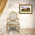 thumbnail image 3 of Bolokofsky, Ronald 24x16 Gold Ornate Wood Framed with Double Matting Museum Art Print Titled - Dolomites Cabin, 3 of 4