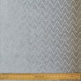 thumbnail image 6 of Fabric Mart Direct Silver Jacquard Velvet Fabric By The Yard, 54 inches or 137 cm width, 1 Yard Silver Jacquard Fabric, Chevron, Upholstery Drapery Curtain Wholesale Fabric, Window Treatment, 6 of 8
