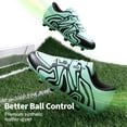 thumbnail image 4 of Tacos de Fútbol DREAM PAIRS Juvenil para Césped Firme Verde Menta, 4 of 5
