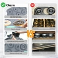 thumbnail image 4 of 72-Piece Silicone Bakeware Set, Nonstick Baking Pans with Cake Pans, Loaf Pans, Baking Cups, Measuring Cups and Spoons, Easy Release Oven Pan, Grey, 4 of 10