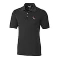 thumbnail image 2 of Men's Cutter & Buck Black NC State Wolfpack Vault Advantage Tri-Blend Pique Big & Tall Polo, 2 of 3