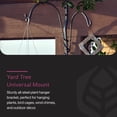 thumbnail image 2 of Yard Butler IYTUM-2H Medium Plant Stand - Plant Hanger Bracket for Indoor & Outdoor Use, Universal Mounting to Fence Posts or Walls, 2 of 7