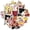 1A-35pcs, variant on 35pcs-150pcs Colorful Instrument Stickers Fun Music Stickers Cartoon Instrument Stickers for Phones Laptops Suitcases