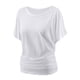 thumbnail image 2 of Fiudx Ofertas y Liquidaciones Moda Casual Mujer Tallas Grandes Blusa de Manga Corta Sólida Camisetas Sueltas con Cuello Redondo Tops, 2 of 5