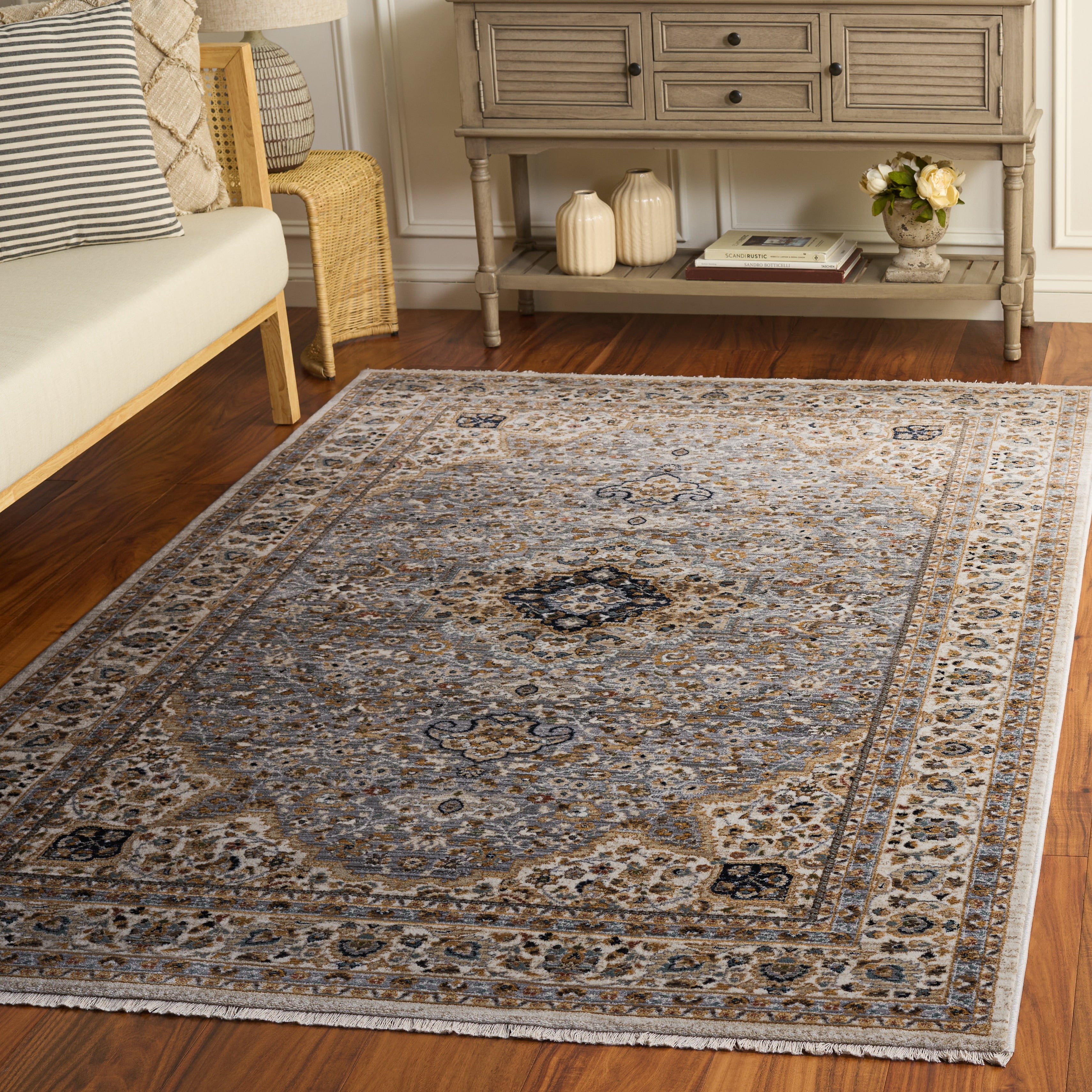 Safavieh Camberwell Katriona Medallion Gray/Beige Area Rug, 2' x 3'