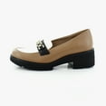 thumbnail image 2 of Naturalizer Desi Women's Loafers & Slip-Ons Brown/White/Black Color Block, 2 of 8