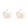 thumbnail image 2 of ZLight Exquisite Craft Letter Bag - Wide Application For Women For Mother Women Cosmetic Toiletry Bags B 2Set, 2 of 6