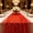 💖 Red_Hot#34, variant on Gold Mesh Table Runner with Sparkling Gold Foil Glitter, 70x200cm Sheer Polyester Table Decor for Weddings, Birthdays, Parties and Events