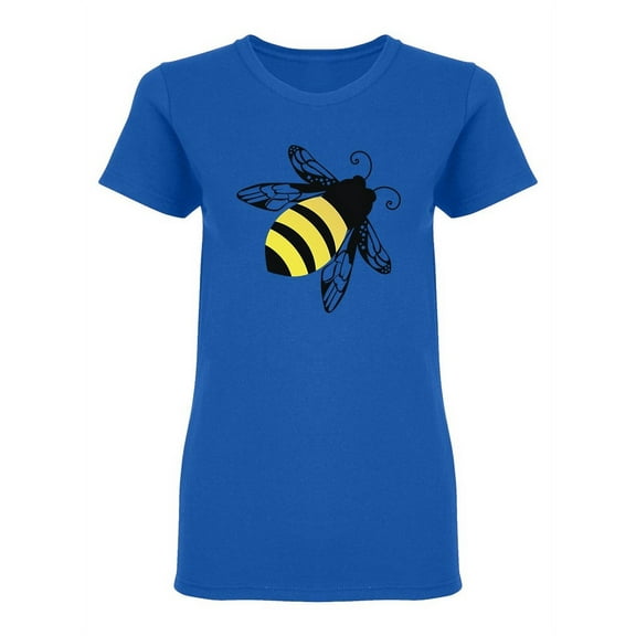 Bumble Bee Design Shaped T-Shirt Women -Image by Shutterstock, Female x-Large