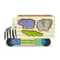 thumbnail image 4 of Melissa & Doug Animal Rescue Shape-Sorting Truck - Wooden Toy With 7 Animals and 2 Play Figures, 4 of 10