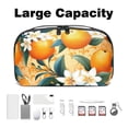 thumbnail image 3 of Tangerine Digital Gadget Charger Case with Oxford Cloth, Waterproof, Hard Drive Cases, Digital Pouch, Charger Cord Organizer, Laptop Cord Organizer, 5.9x9.44x3.14 in., 3 of 6