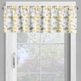 thumbnail image 2 of Ambesonne Cartoon Valance Pack of 2, Jungle Animals, 42"X12", Multicolor, 2 of 5