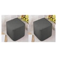thumbnail image 3 of Billuyoard Fundas elásticas fáciles de limpiar, fundas para taburetes integrales, fundas para asientos, fundas para taburetes hechas de amplia Gris oscuro 2Conjunto, 3 of 6
