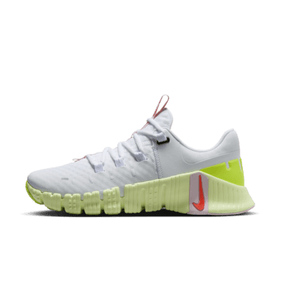 Nike Free Metcon 5 White/Bright Crimson DV3950-104 Women's Size 7.5