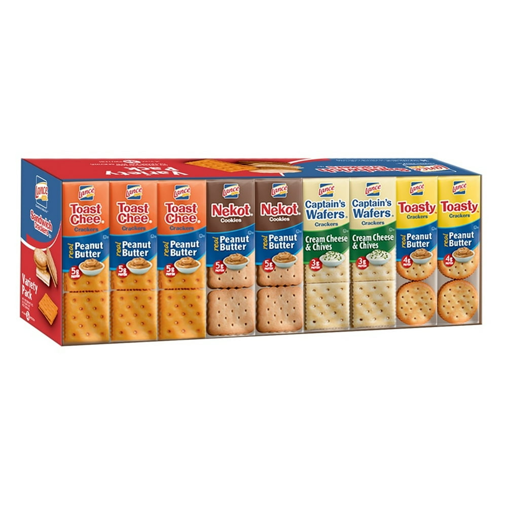 Lance Sandwich Crackers Variety Pack, 36 Ct