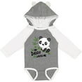 thumbnail image 3 of Inktastic My Daddy Loves Me- cute panda Boys or Girls Long Sleeve Baby Bodysuit, 3 of 5