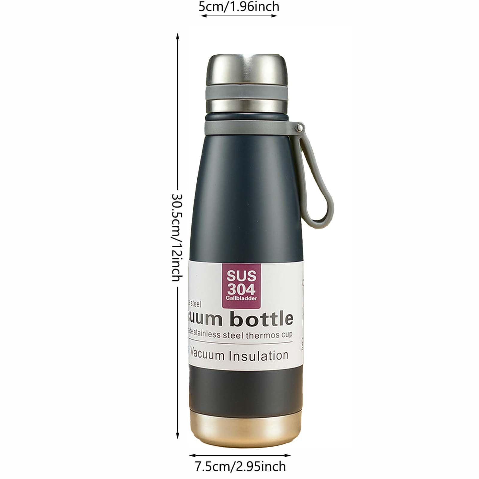 304 Stainless Steel Insulated Full Body Water Bottle Large Capacity Outdoor Travel For Home Use
