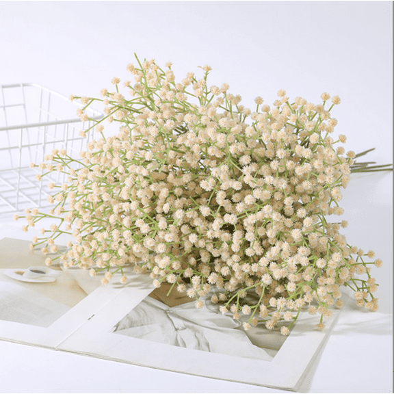 Namzi 6pcs Babys Breath Artificial Flowers, Fake flowers, Flores Artificiales Para, Wedding Decor