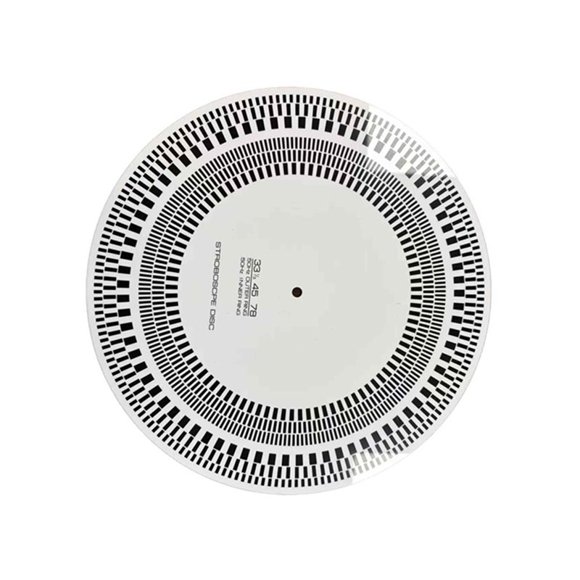 Turntable Strobe Disc, Stroboscope Disc Mat Rotational Speed Detection Turntables Calibration Disc for Record Player