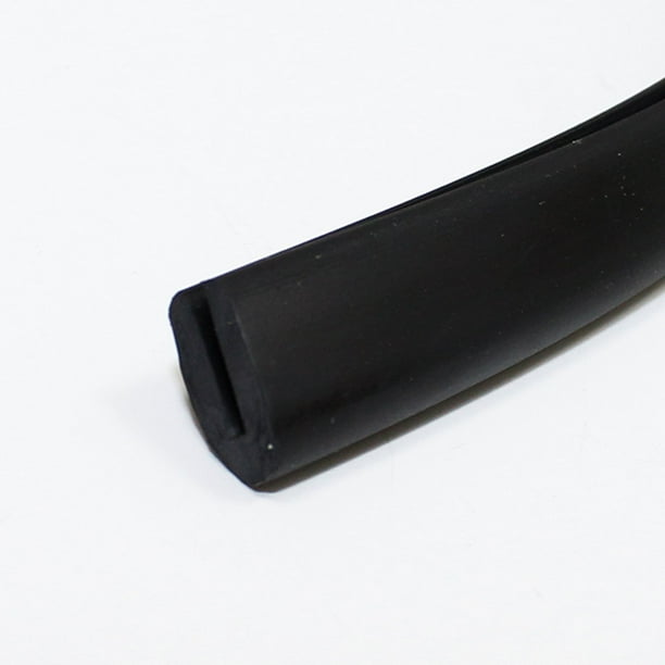 0 5 X 0 3 Flexible Durable Rubber Edge Trim Black U Channel Flexible Protector 1ft Walmart Com Walmart Com