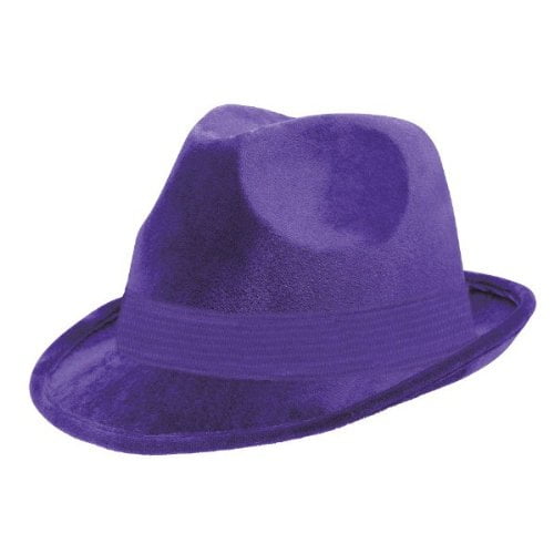 Amscan Classic Purple Fedora Gangster Hat