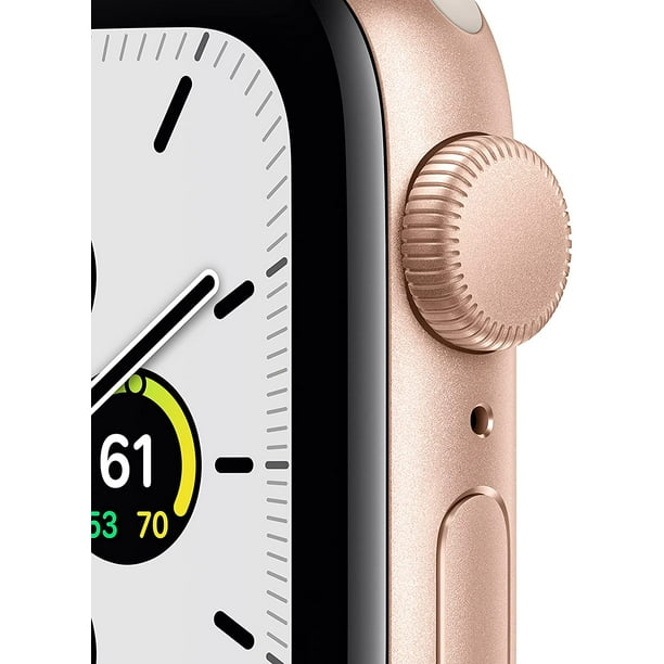 Apple Watch SE (GPS, 40mm) - Gold Aluminum Case with Starlight Sport Band