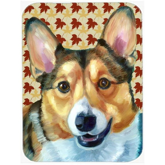 Corgi Fall Leaves Mouse Pad, Hot Pad & Trivet