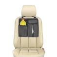 thumbnail image 1 of FH Group Hanging Car Organizer with Tissue Dispenser Gray/Black, 1 of 8