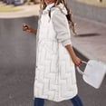 thumbnail image 2 of Wovix Women's Long-Length Vests Sleeveless Lightweight Zip Up Puffer Jacket Packable Solid Color Zipper Hooded Down Coat Winter Quilted Vest With Hood Clothes, 2 of 6